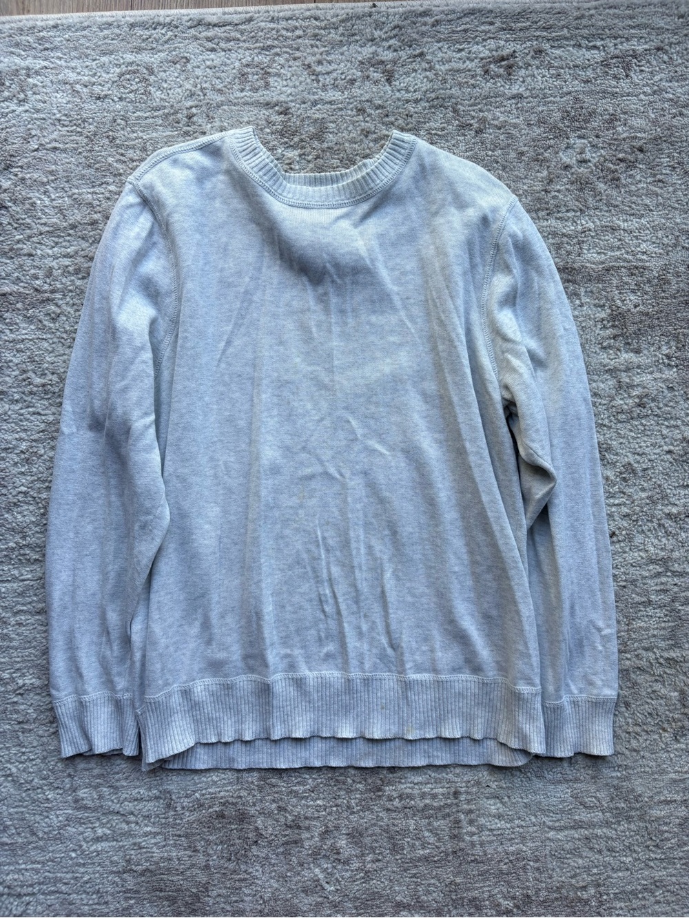 Old Navy Light Gray Men’s Crewneck Sweater